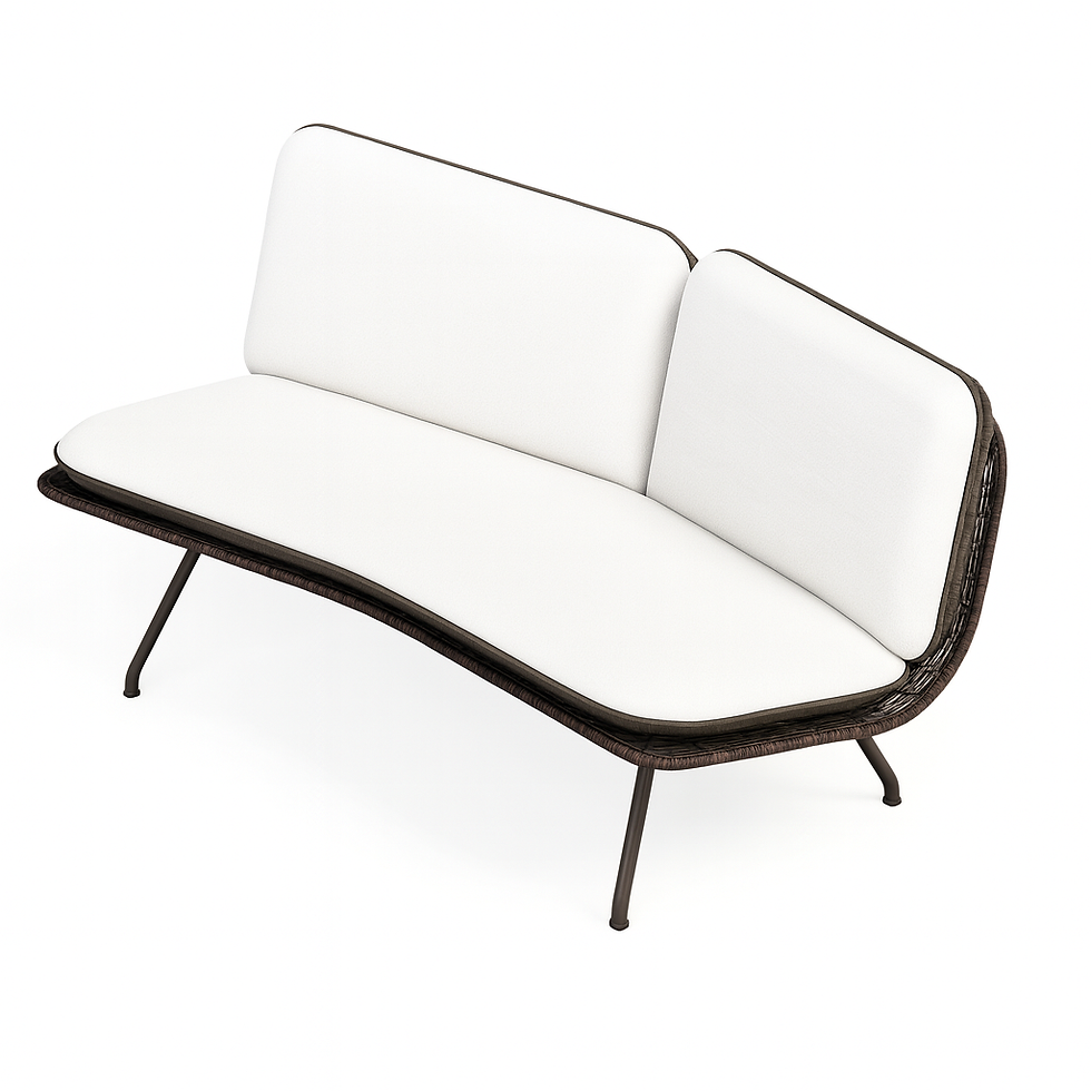 Sofa Pattie Cord Outdoor 163cm