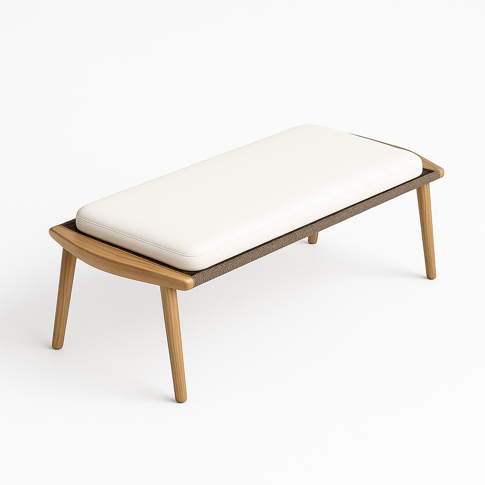 Banco Fynn Outdoor 120x48A48