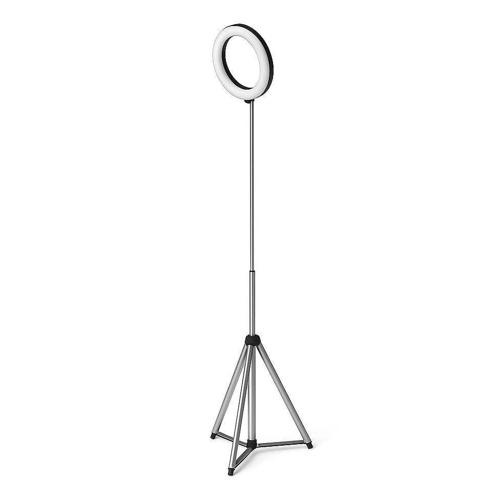 Ring light para iluminação de foto e vídeo