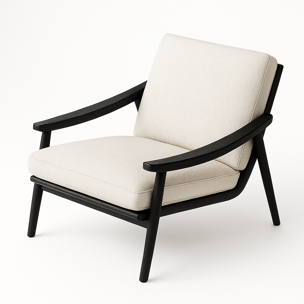 Cadeira de coutro de sela Fynn 82x93H76cm