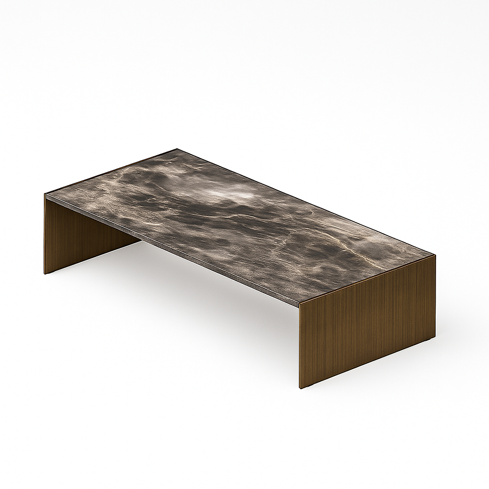 Mesa de centro Linha 80x80H28cm