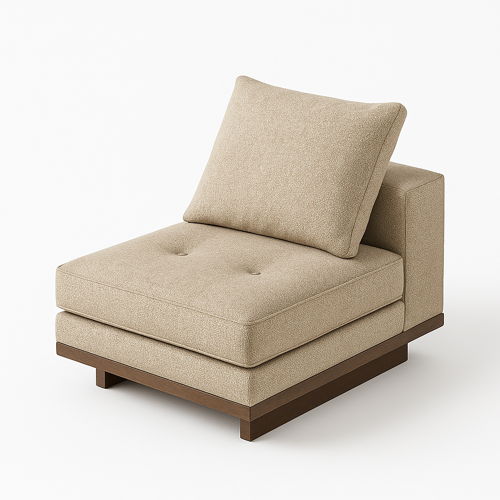 Sofá central Dylan 79x102H82cm