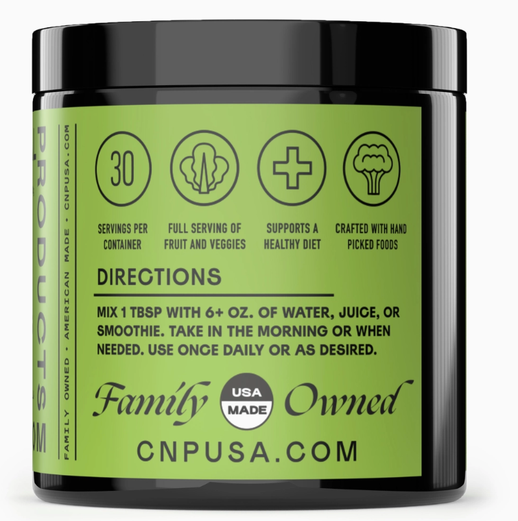 Thumbnail: CNP* Good Greens Superfood Powder