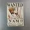 Thumbnail: Anime One Piece Wanted Poster Fridge Magnets