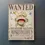 Thumbnail: Anime One Piece Wanted Poster Fridge Magnets