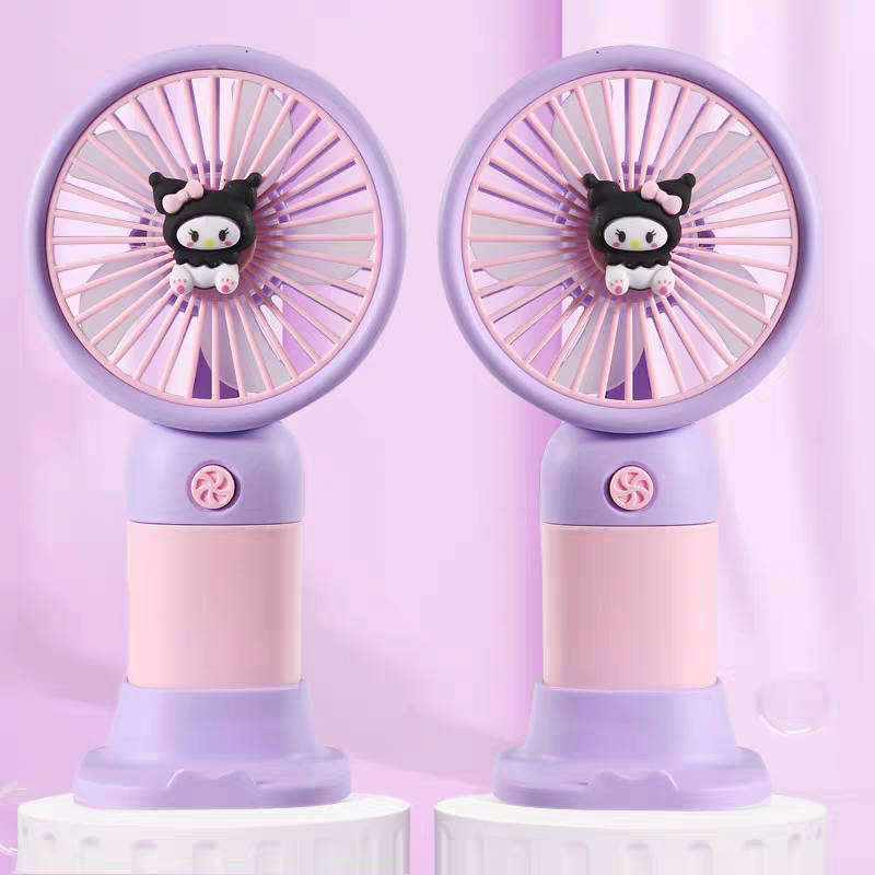 Thumbnail: Kuromi Portable Handheld Fan + Bladeless Neck Fan