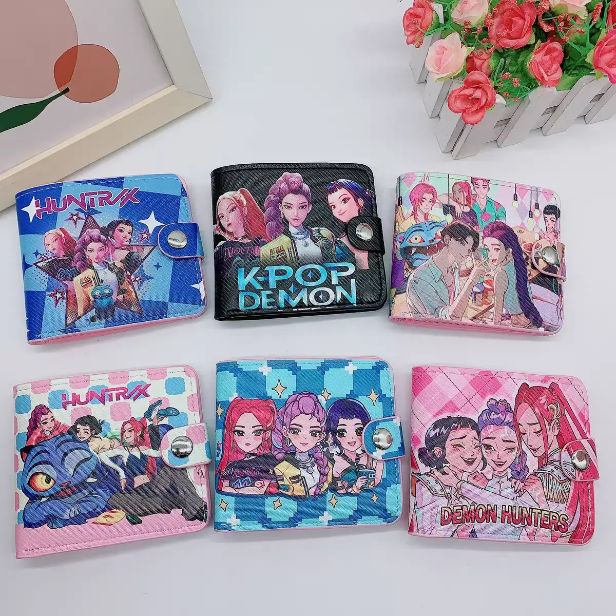K-POP Demon Hunters Anime Short Wallet
