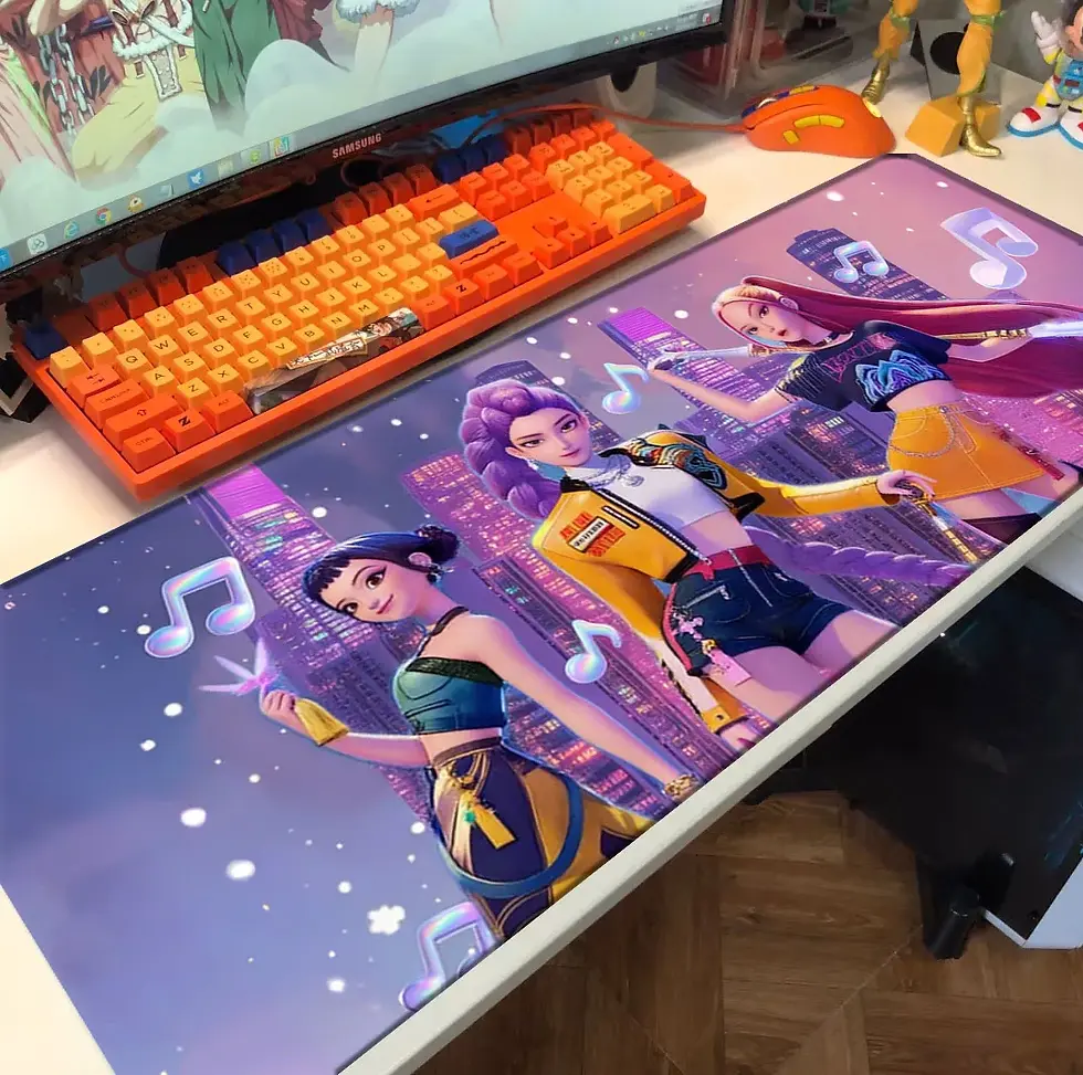 Thumbnail: Anime Demon Slayer\My Hero Academia\Spy Family\Jujutsu Kaisen Mouse pad