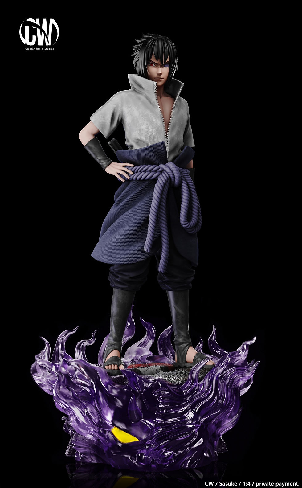 Thumbnail: Naruto 1/6 and 1/4  Naruto/Sasuke Golbal limted 288pcs Double scale