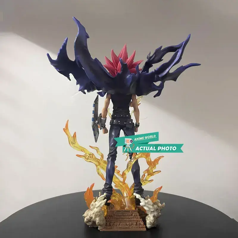 Thumbnail: Yu-Gi-Oh! 30cm Yami Yugi Standing Flame Effect PVC Figure