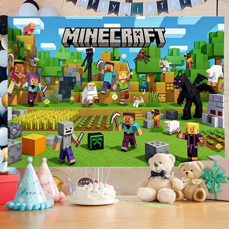 Thumbnail: Fortnite / Frozen / Stitch / Roblox Multi Theme Birthday Party Backdrop