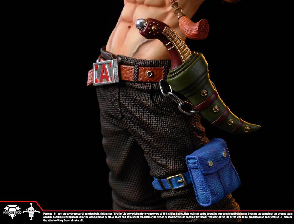 Thumbnail: One piece 1/6  Ace / Marco Gk staute Limited 200pcs