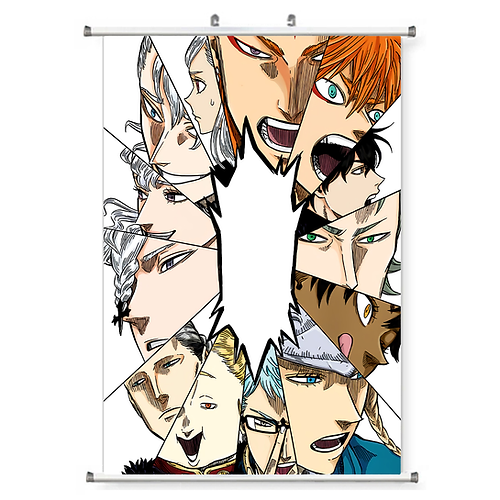 Thumbnail: Anime Chainsaw Man / Bleach / SPY×FAMILY / Gundam Wall Scroll