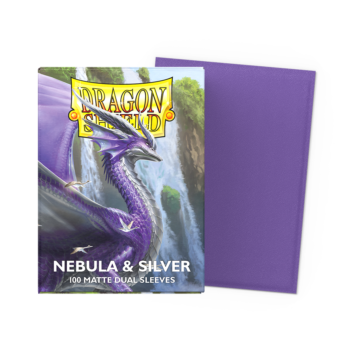 Sleeves - Dragonshield - Nebula & Silver Dual Matte