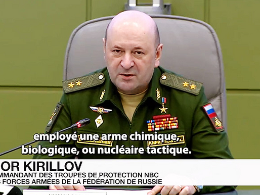 « Les États-Unis et l’Otan préparent une attaque chimique ou nucléaire pour accuser la Russie »