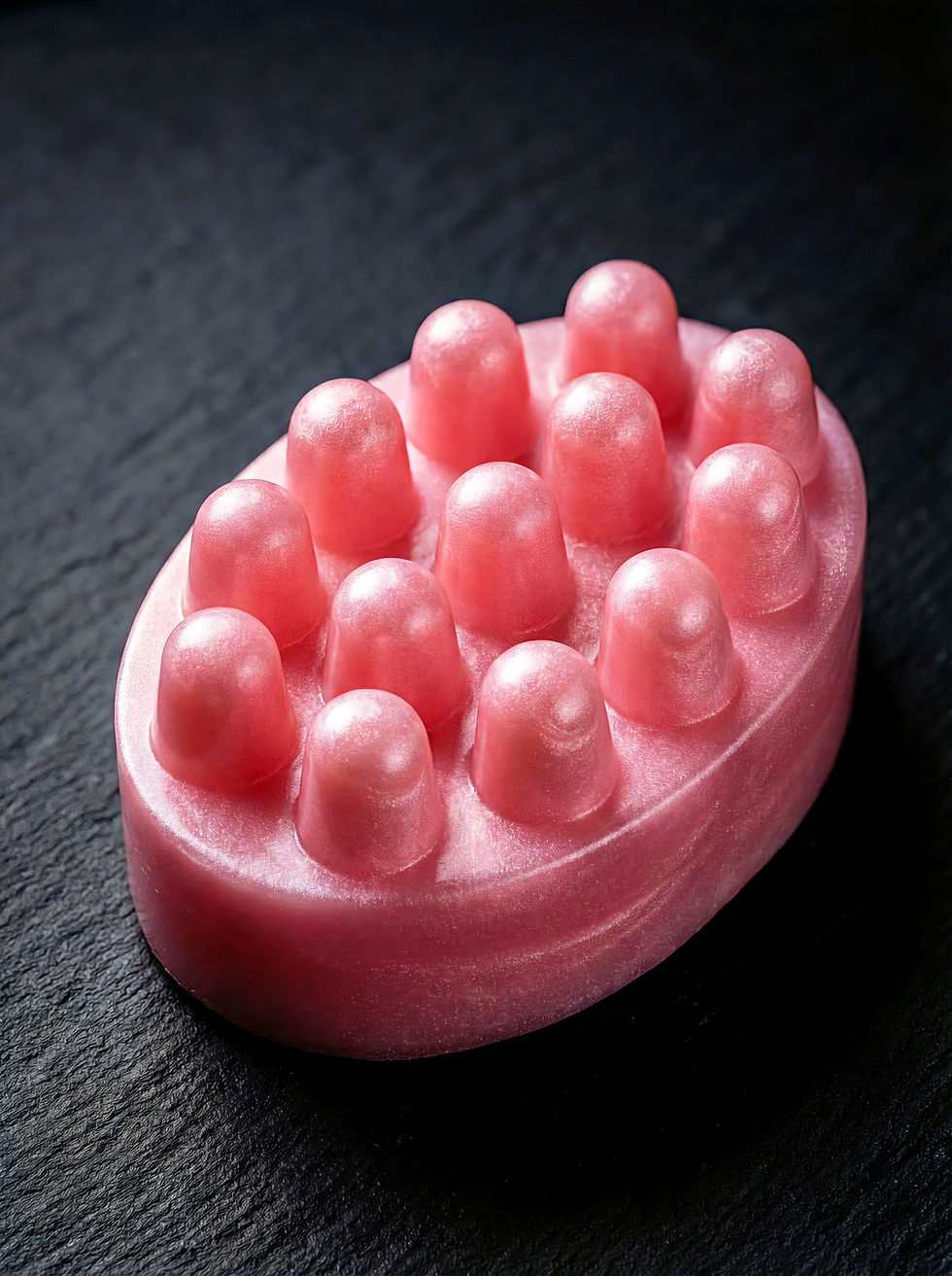 סבון עיסוי "שמפניה ורודה"