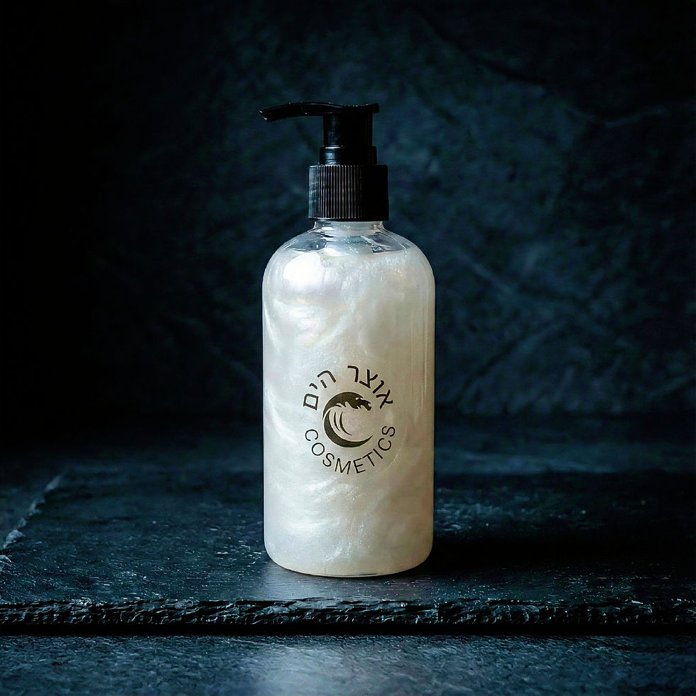 סבון גוף וקצף אמבט "פנינה נוזלית" – סחלב ולוטוס