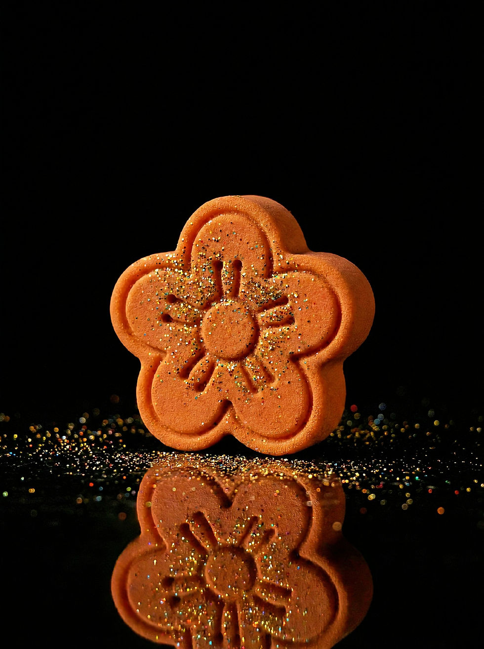 קצף אמבט מוצק "פרח הפלומריה" עם מינרלים מים המלח