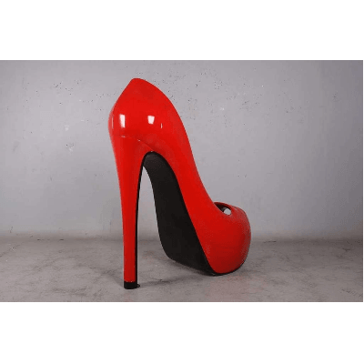 Thumbnail: STILETTO SHOE OVER SIZED PROP RESIN