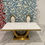 Thumbnail: CRESCENT GOLD DINING TABLE