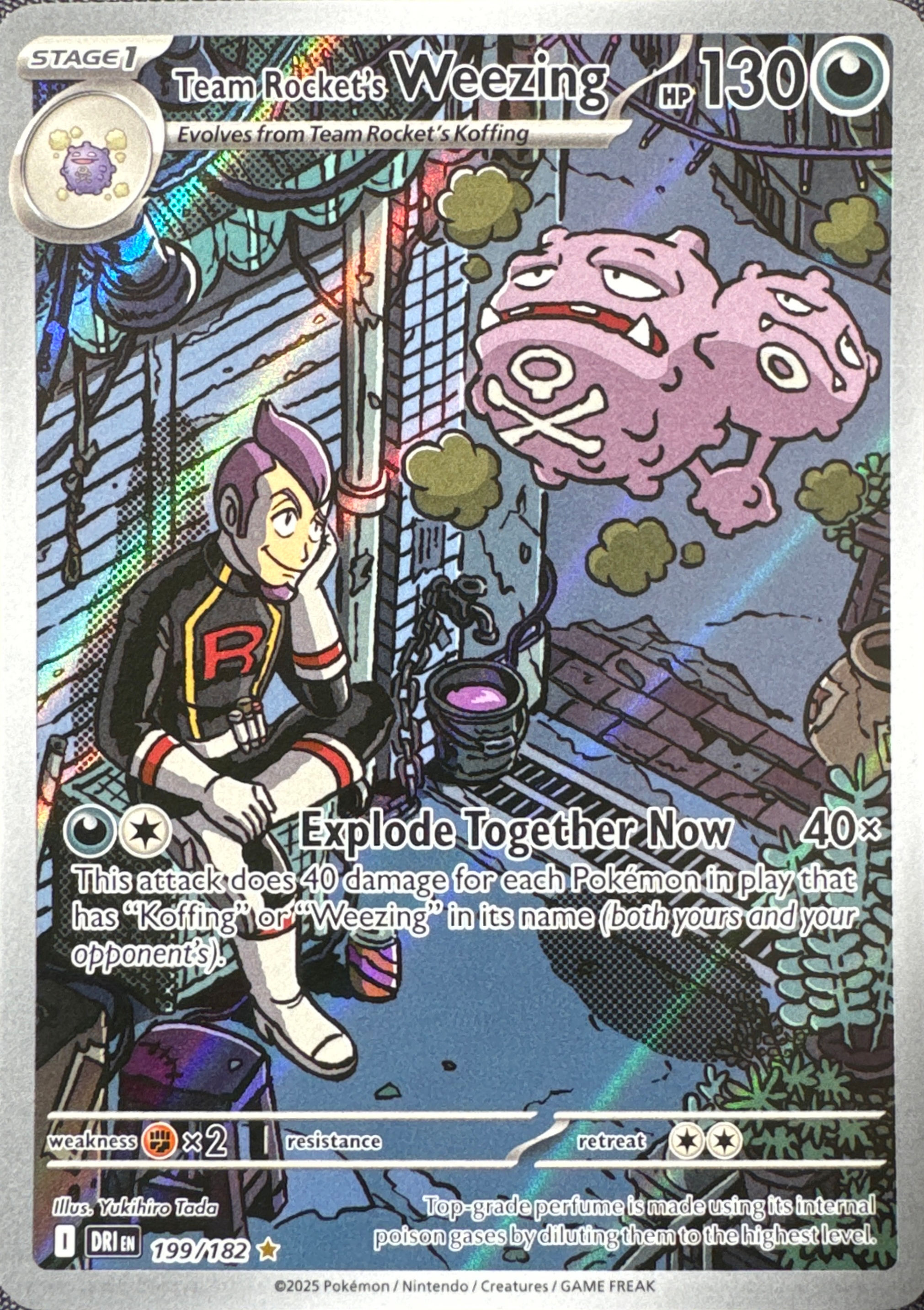 Team Rockets Weezing - Destined Rivals (199/182)