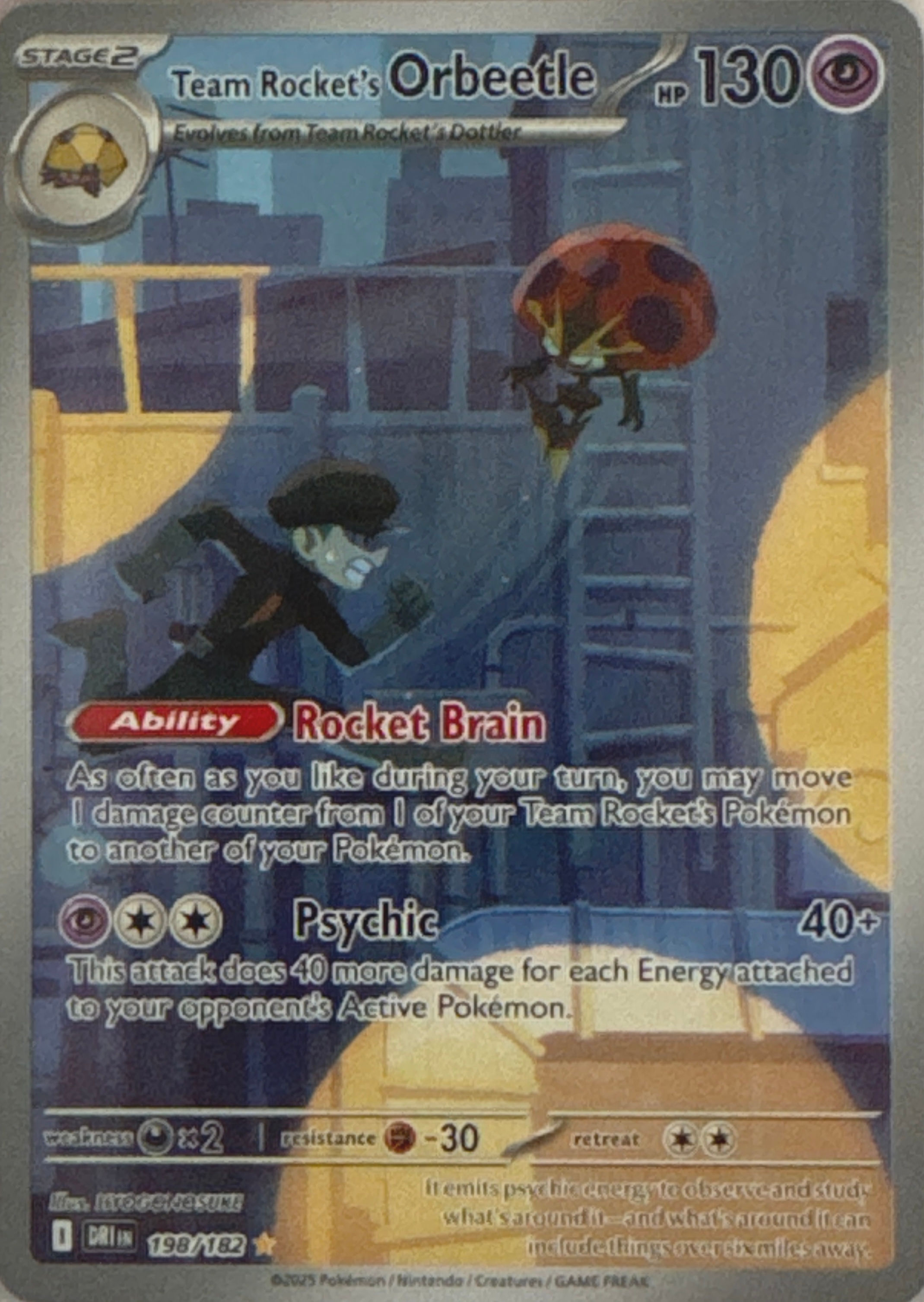 Team Rocket’s Orbeetle - Destined Rivals (198/182)