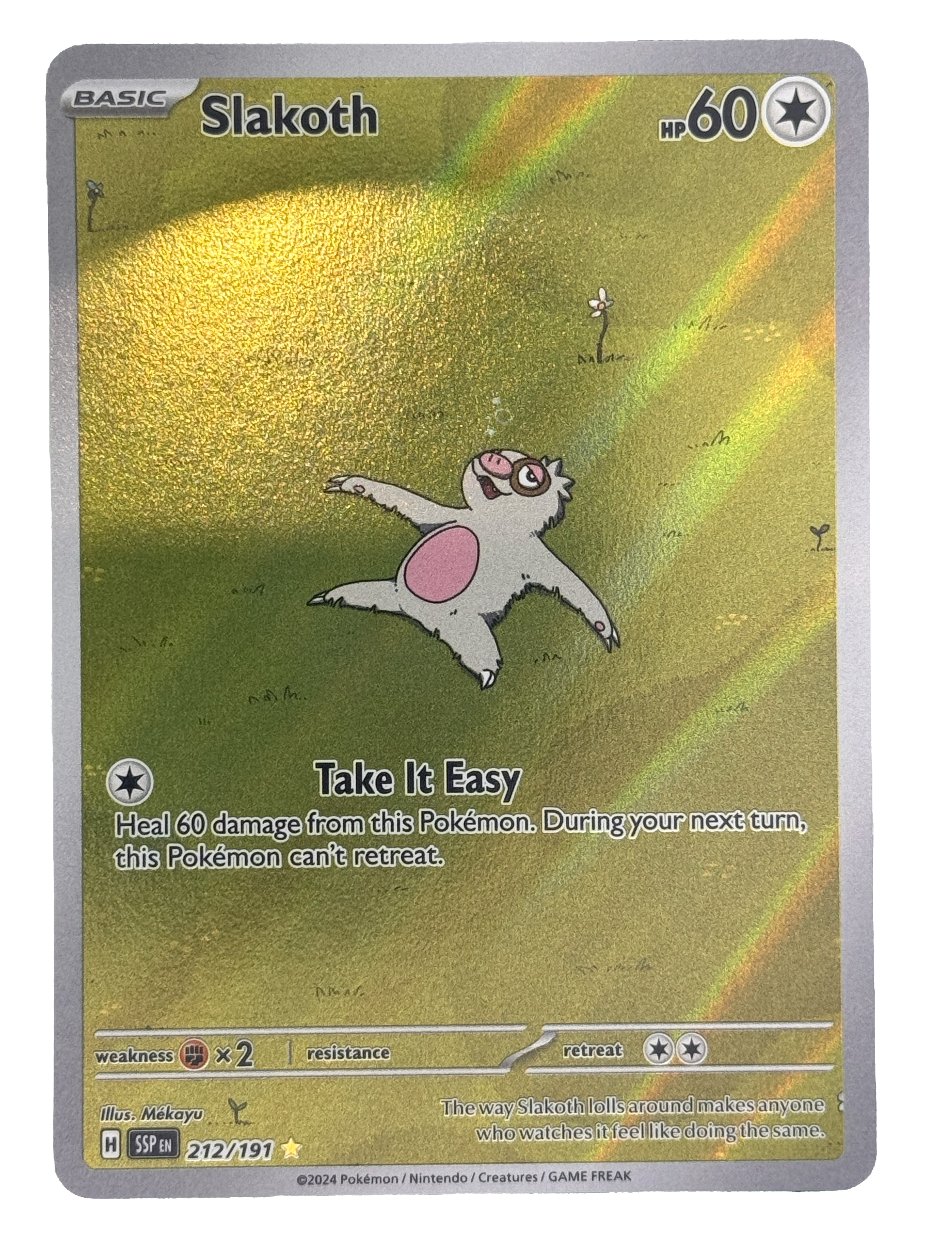 Slakoth - Surging Sparks (212/191)