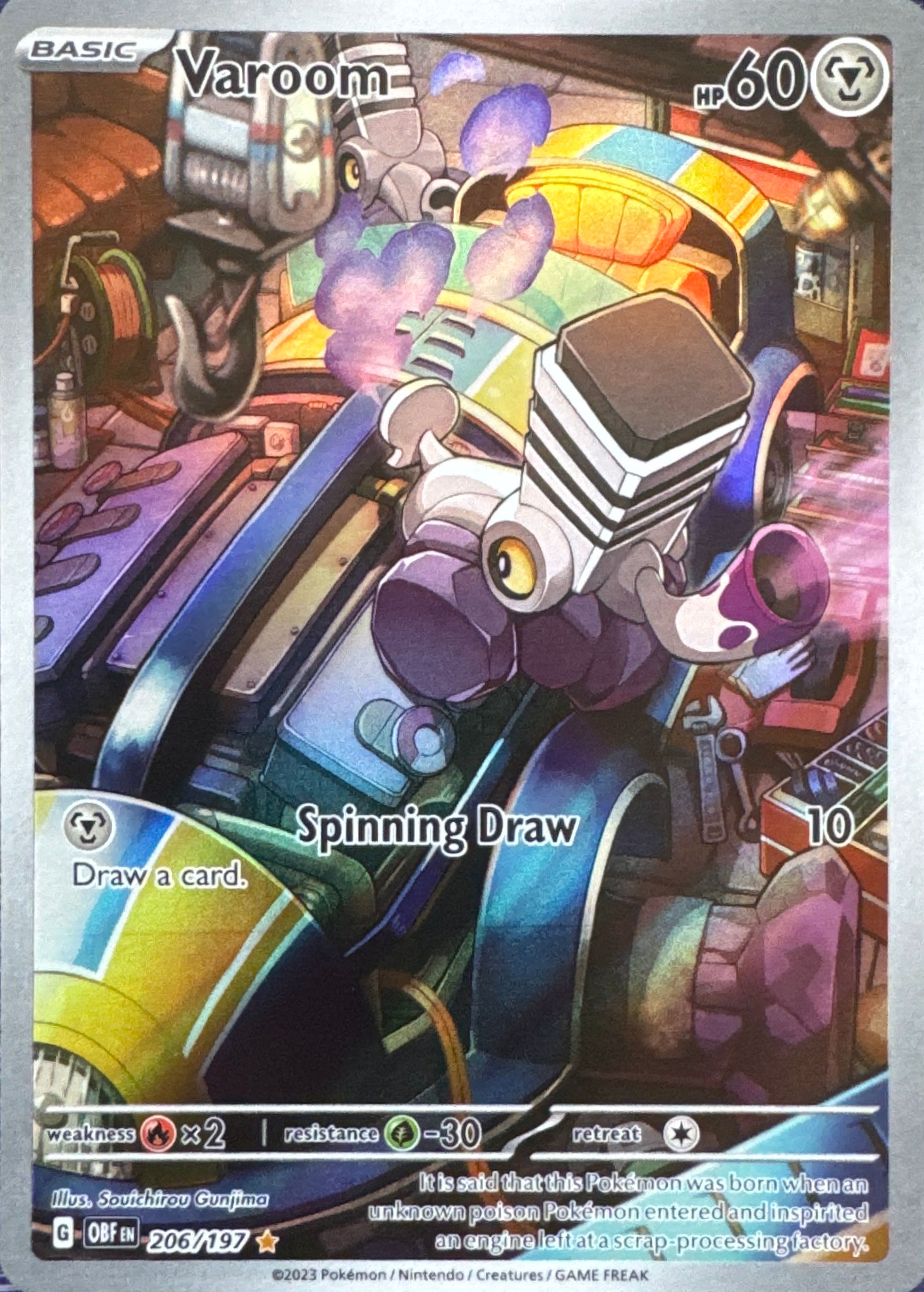 Varoom - Obsidian Flames (206/197)