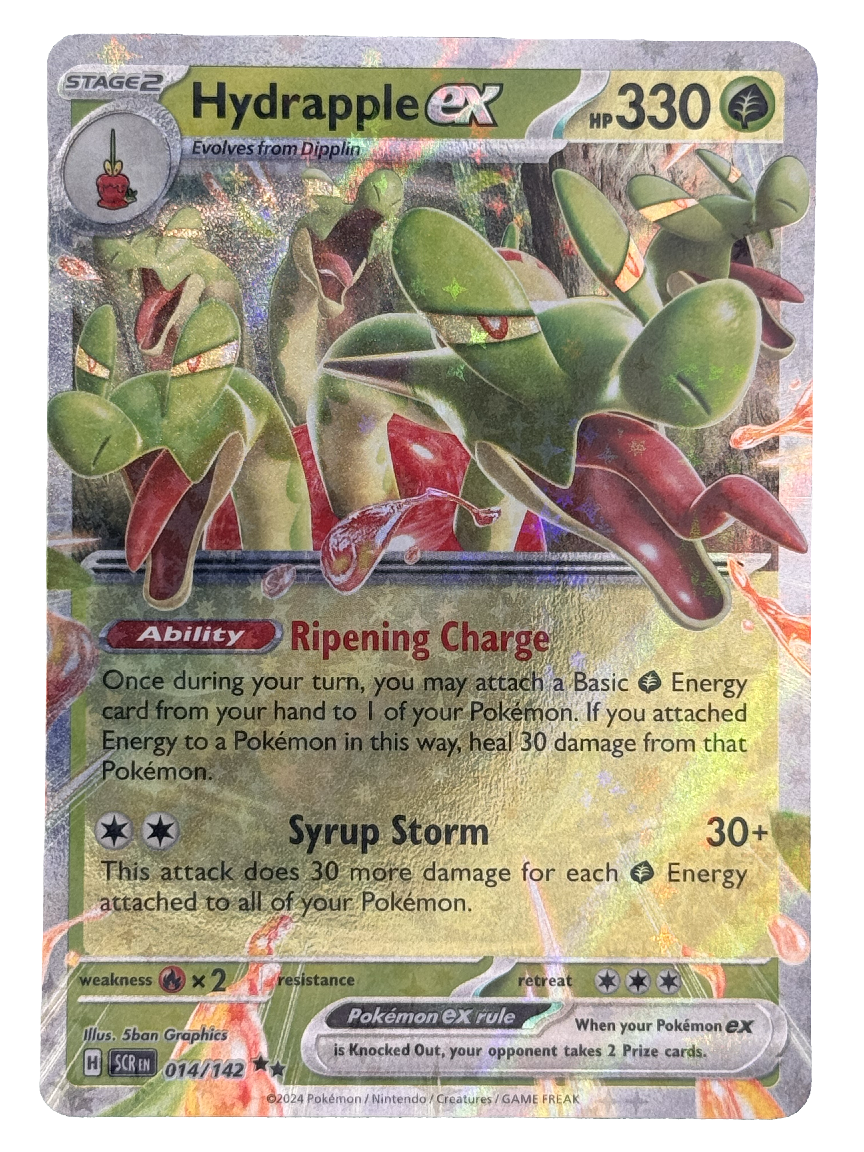 Hydrapple EX - Stellar Crown (014/142)