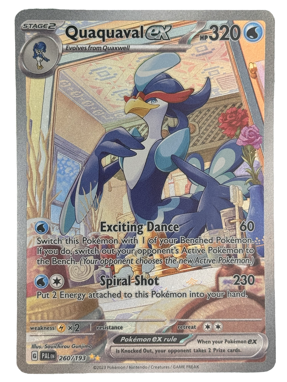 Quaquaval EX - Paldea Evolved (260/193)