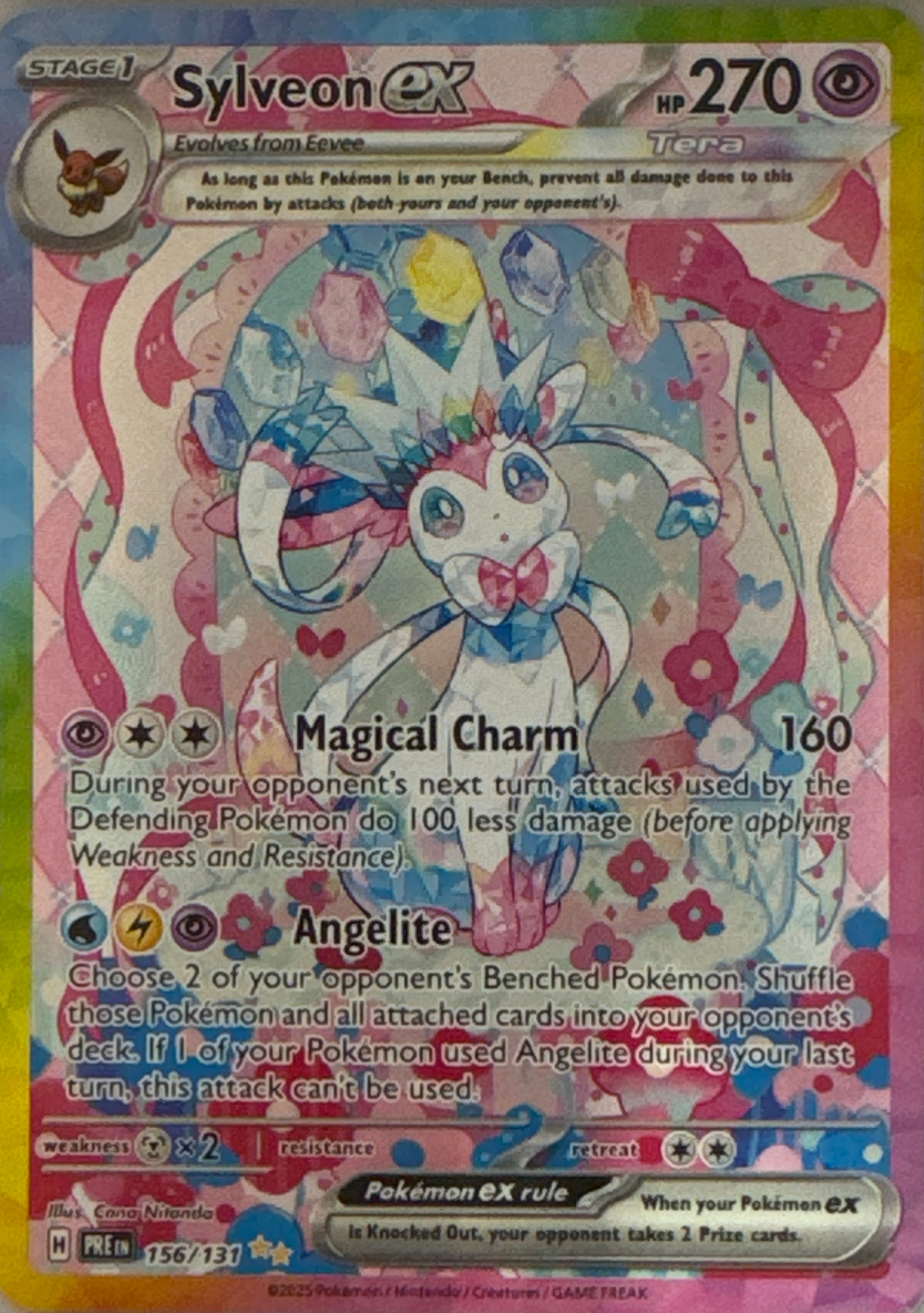 Sylveon Ex - Prismatic Evolutions (156/131)