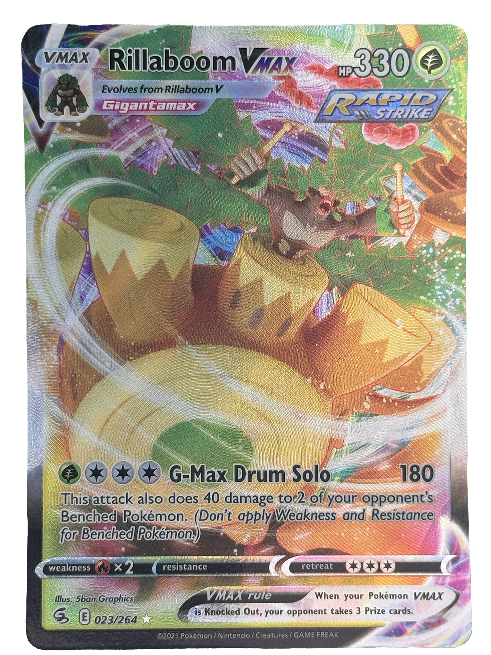 Rillaboom Vmax - Fusion Strike (023/264)