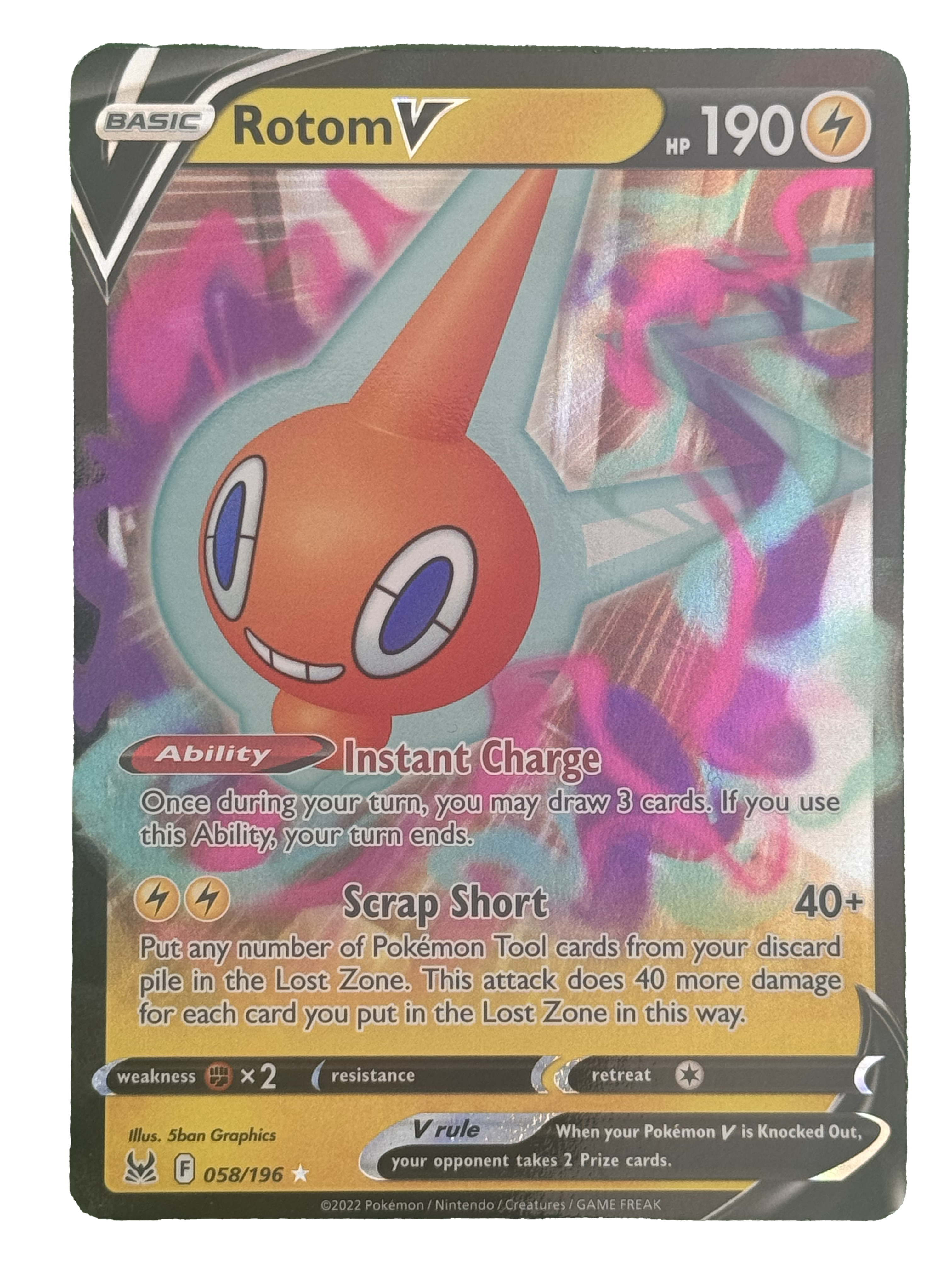 Rotom V - Lost Origin (058/196)
