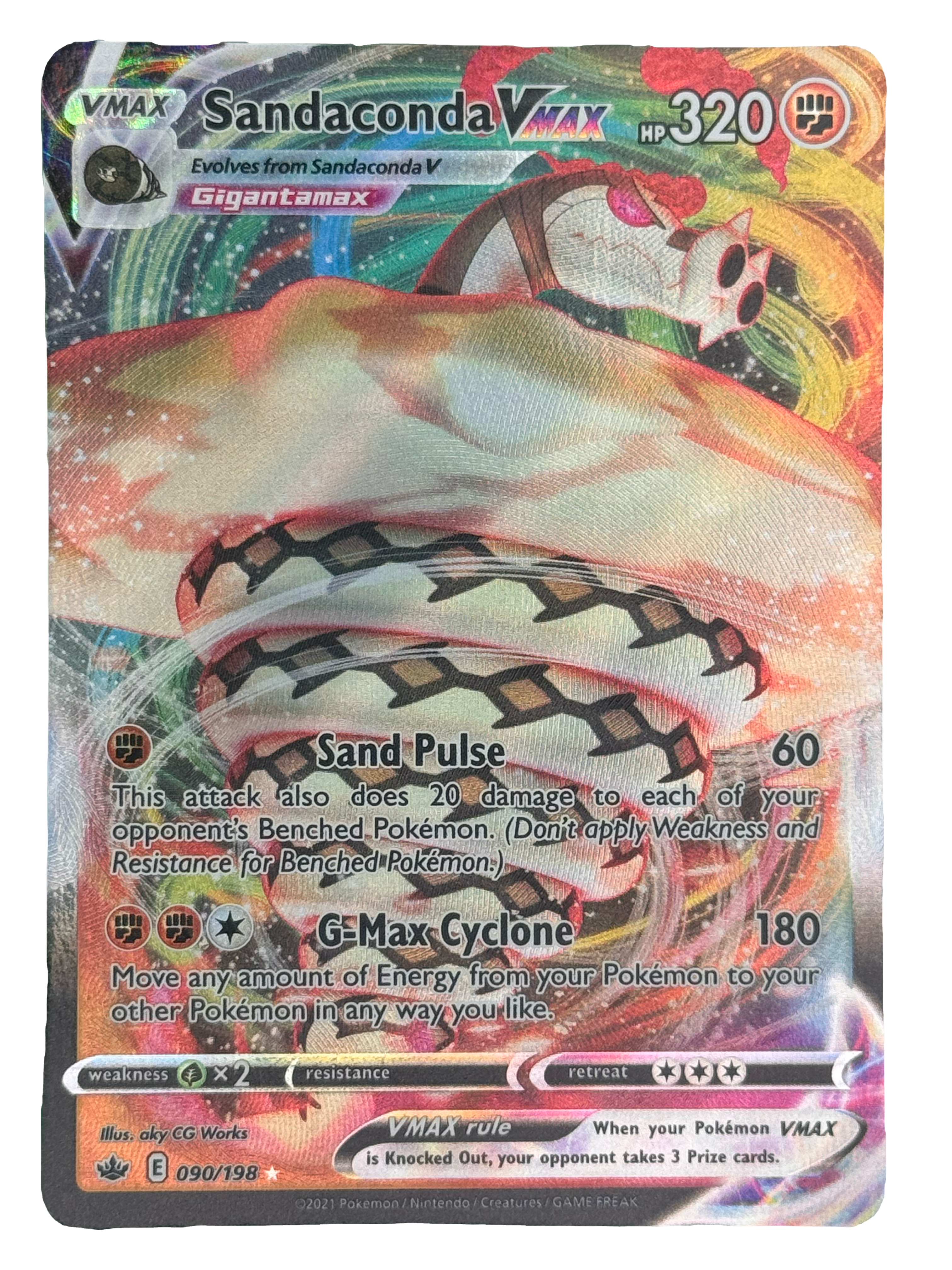 Sandaconda Vmax -Chilling Reign (090/198)