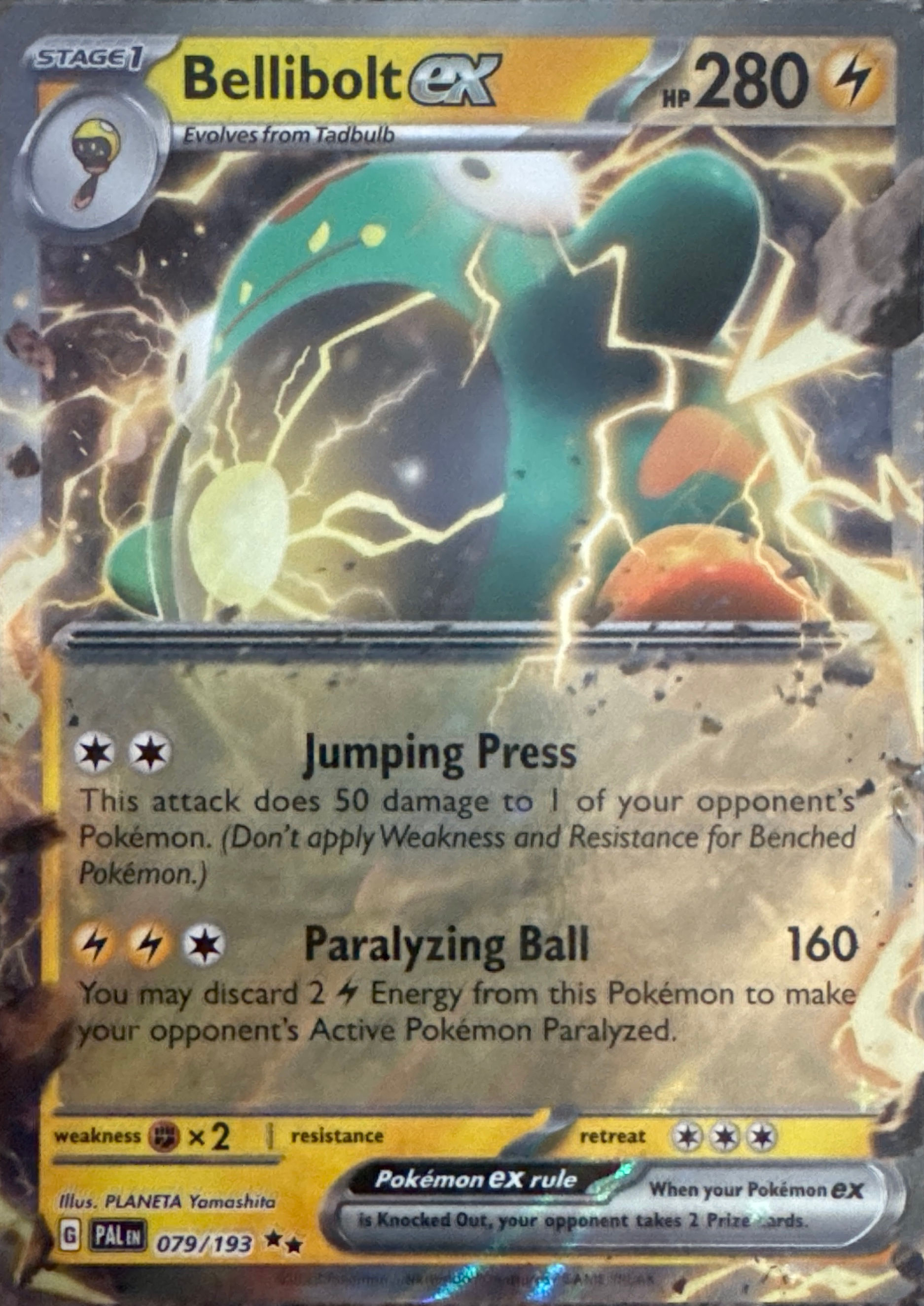 Bellibolt EX - Paldea Evolved (079/193)