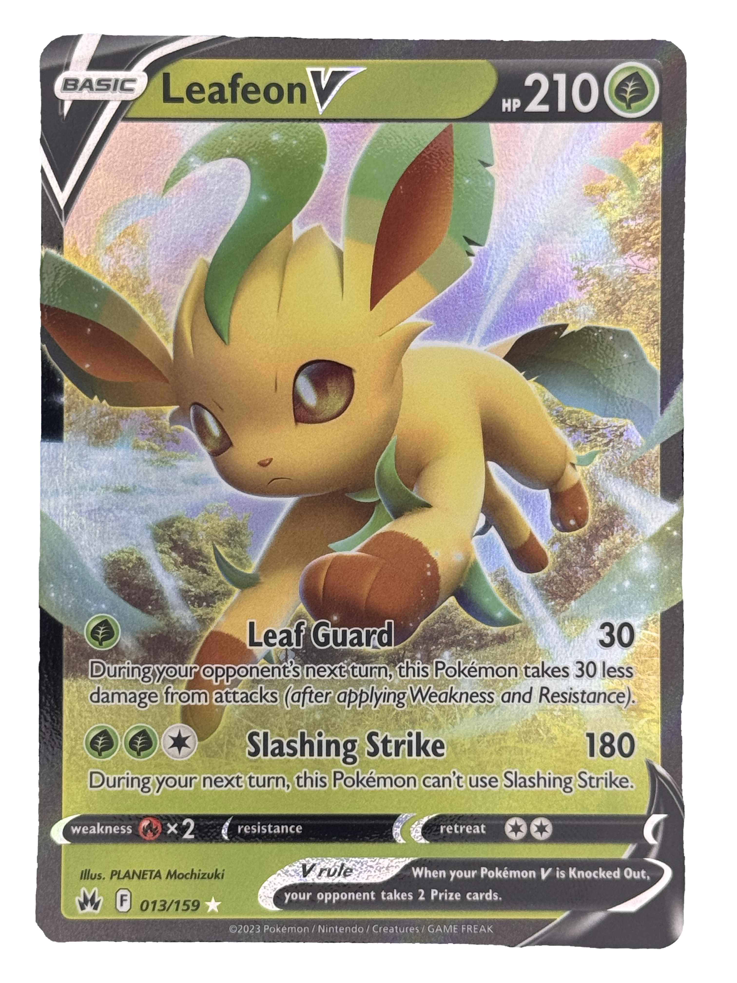 Leafeon V - Crown Zenith (013/159)