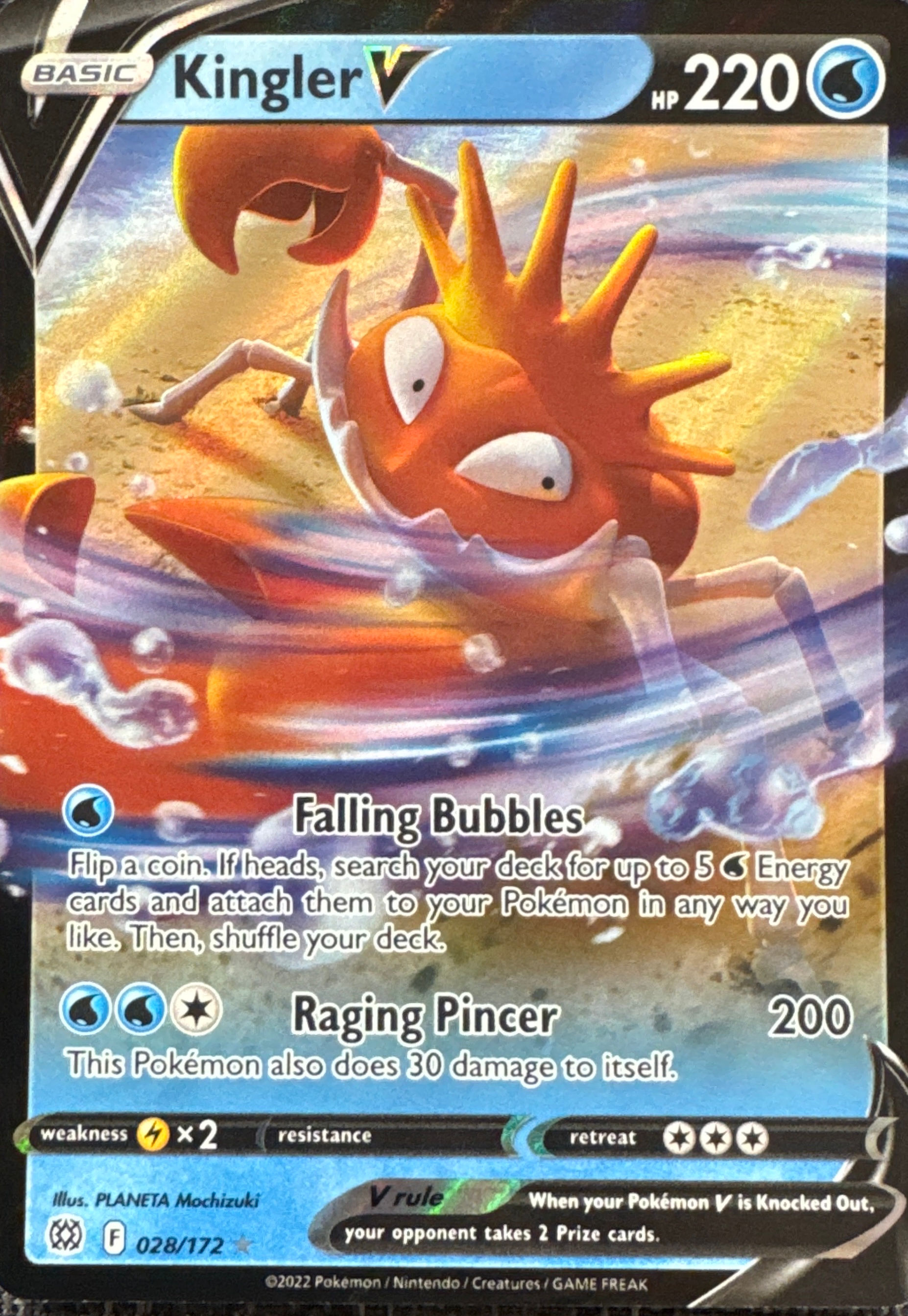 Kingler V - Brilliant Stars (028/172)