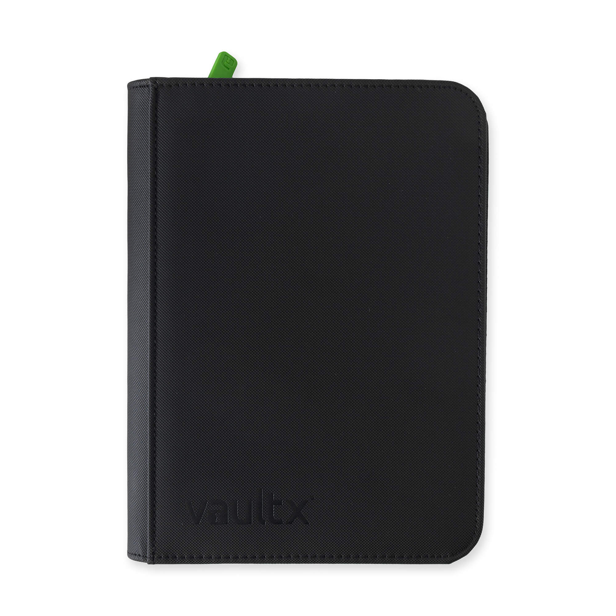 Vault X 4-Pocket Zip Binder Black