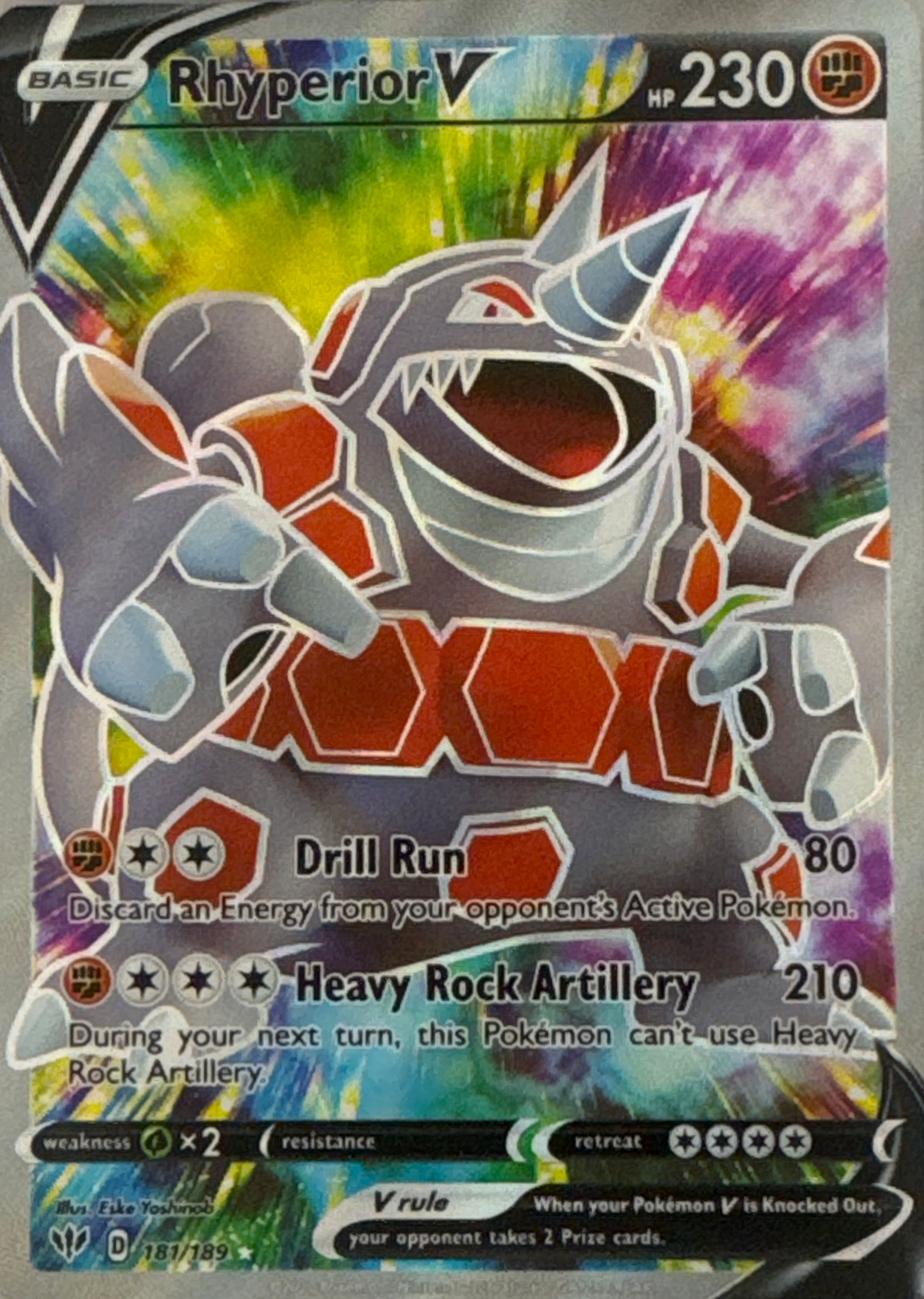 Rhyperior V - Darkness Ablaze (181/189)