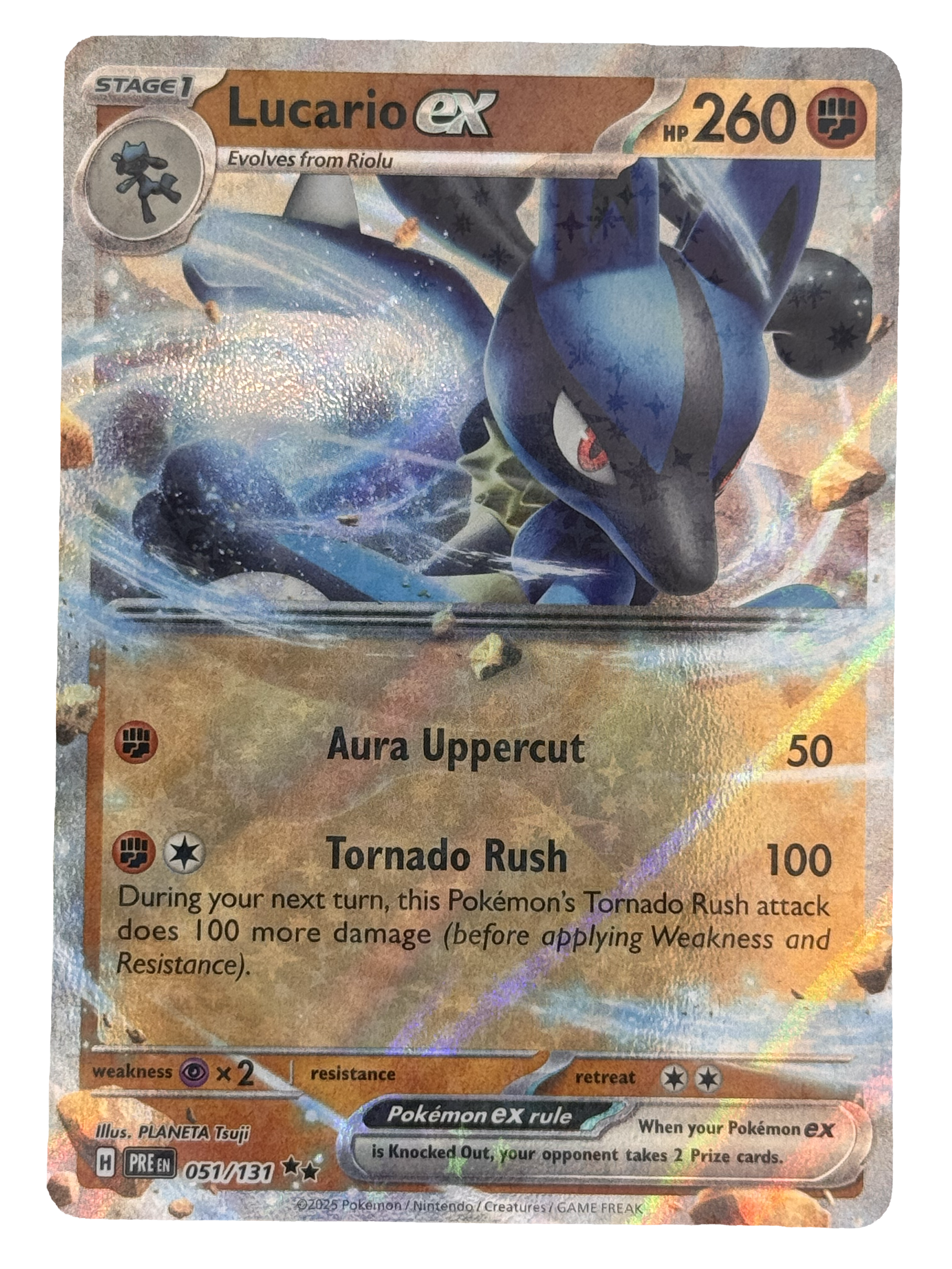 Lucario EX - Prismatic Evolutions (051/131)