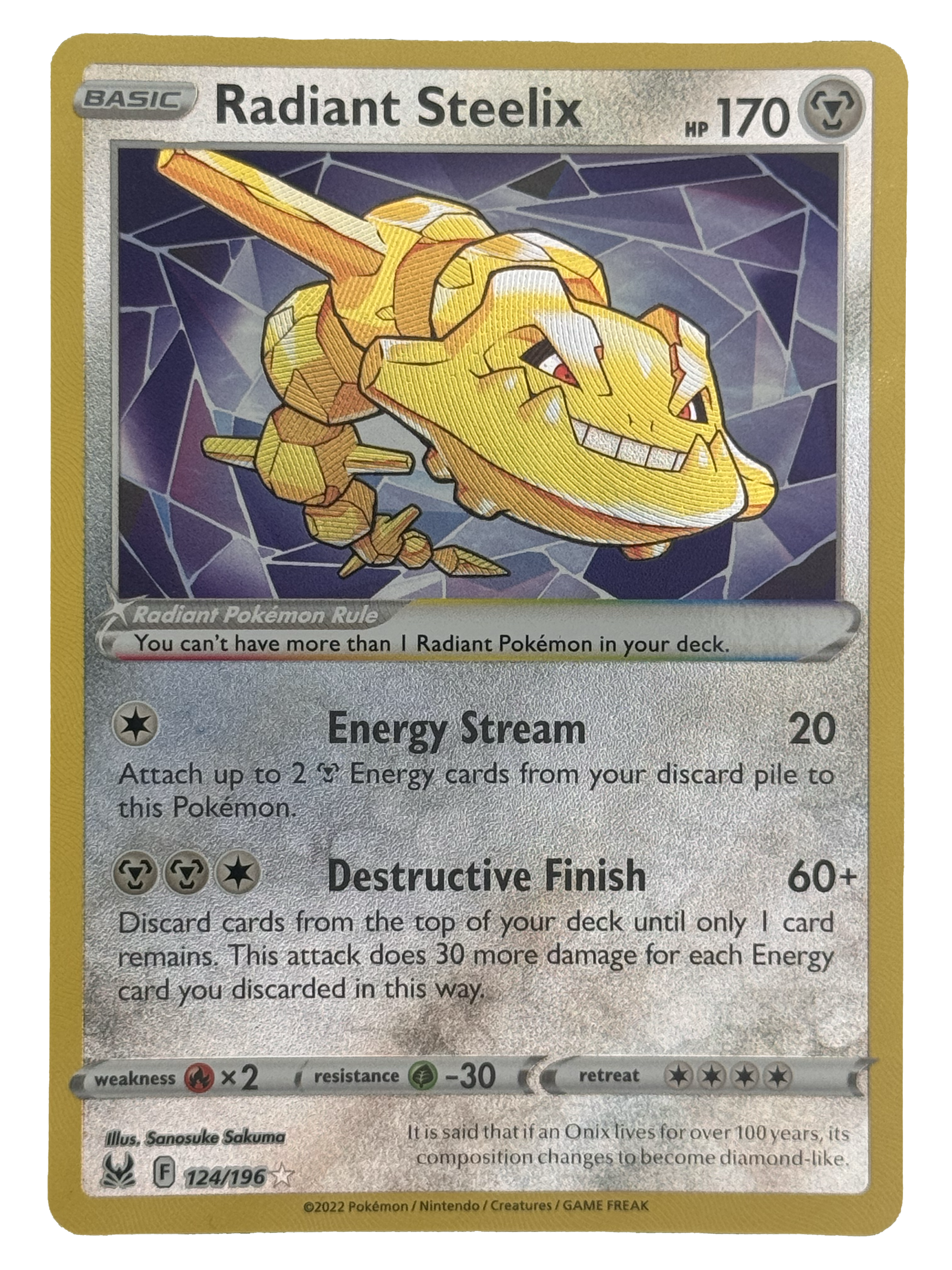 Radiant Steelix - Lost Origin (124/196)