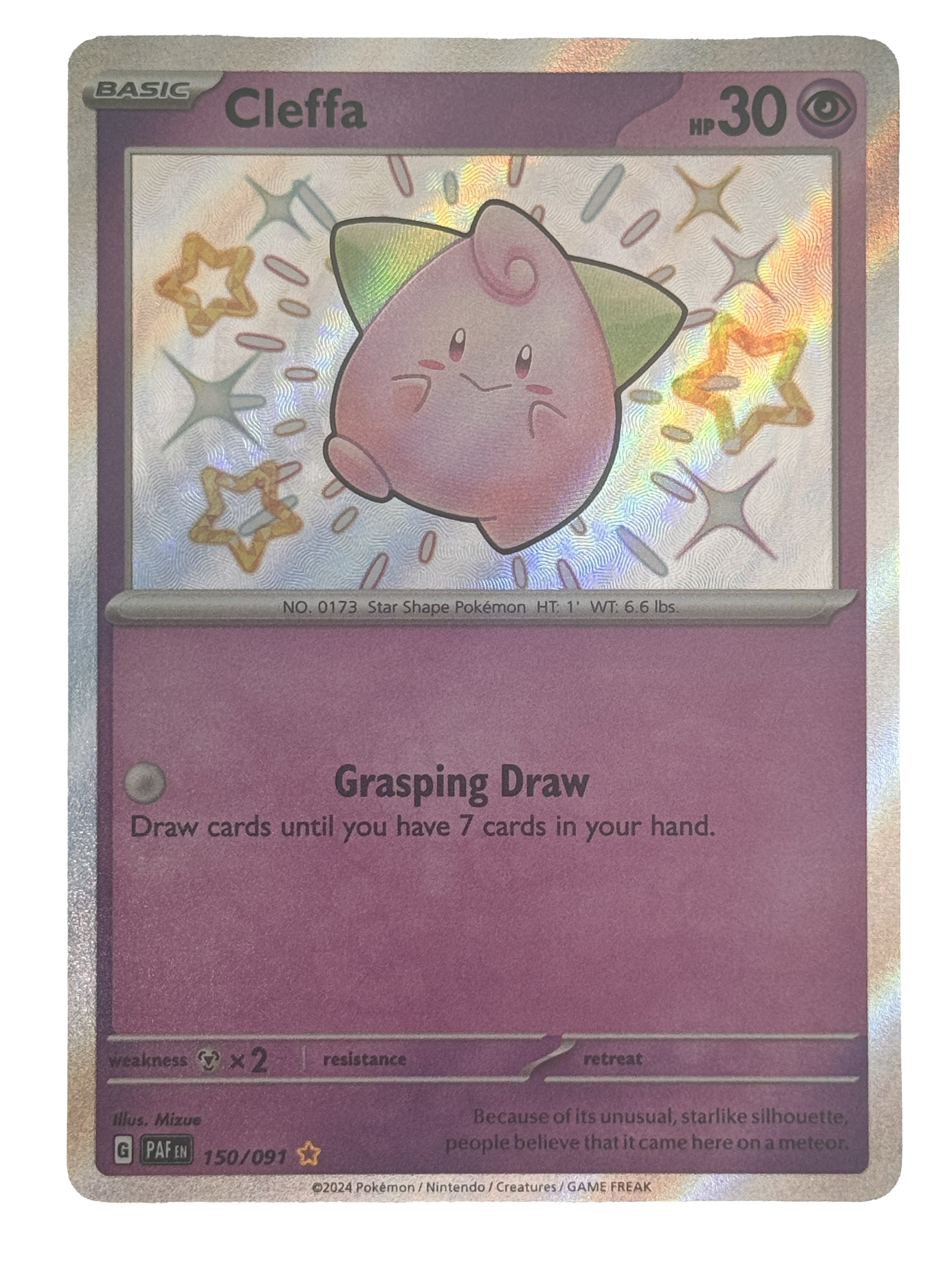 Cleffa - Paldean Fates (150/091)
