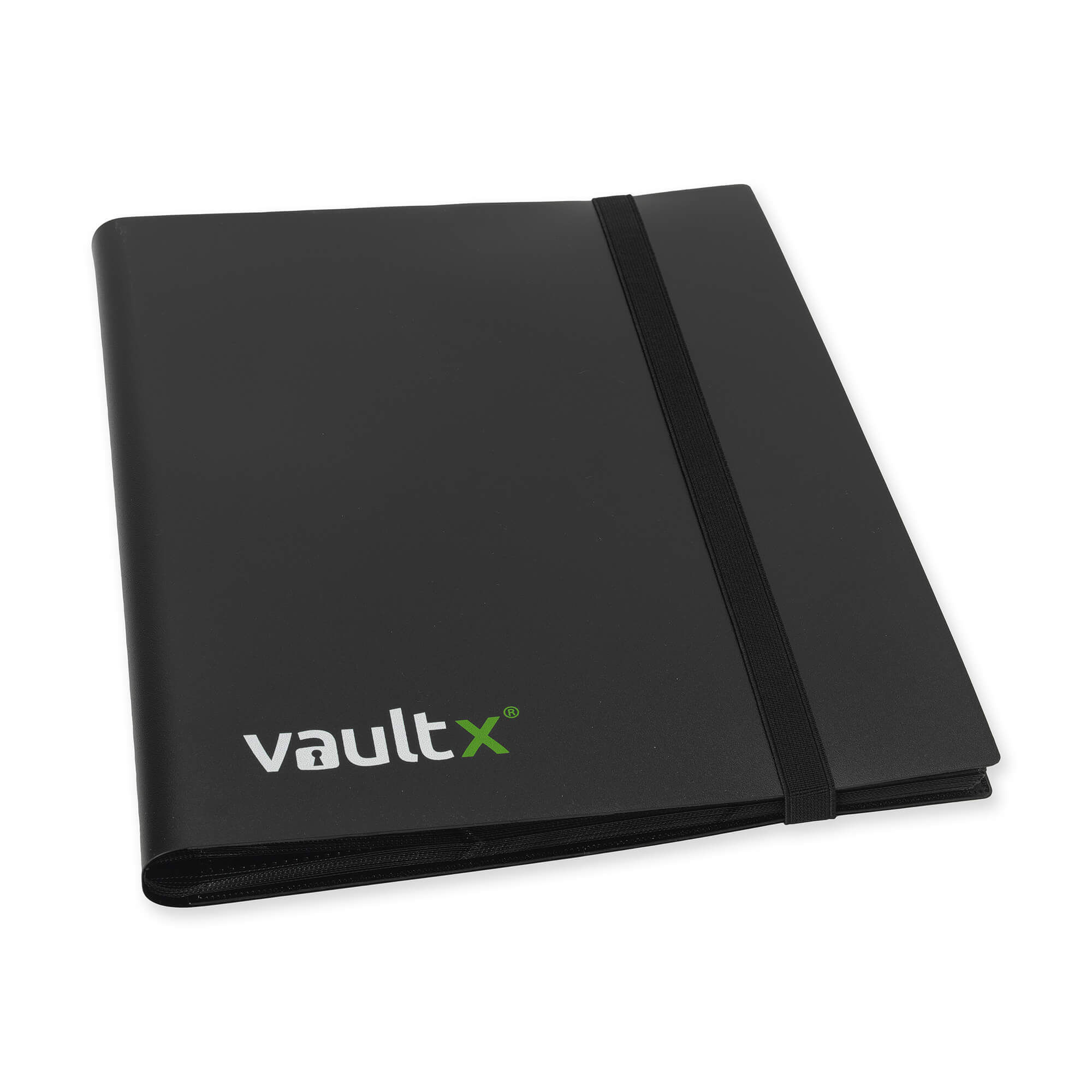 Vault X 9-Pocket Strap Binder Black