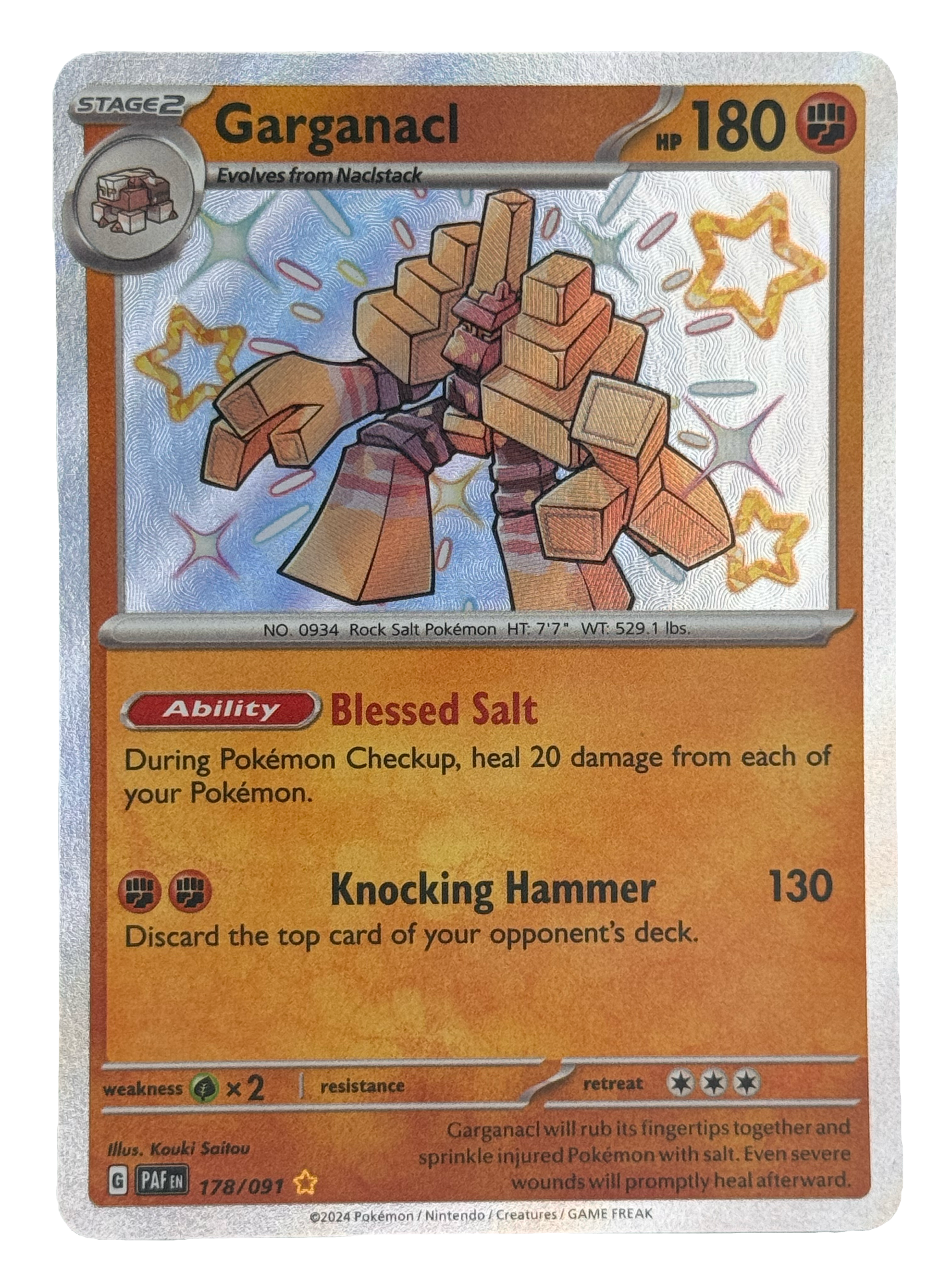 Garganacl - Paldean Fates (178/091)