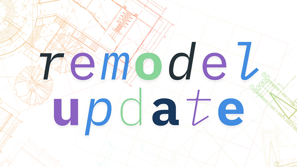 Remodel Update