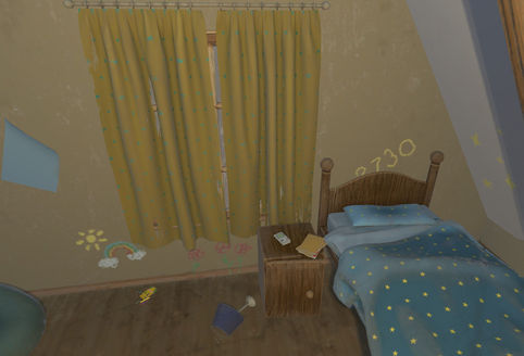 Attic Child's Bedroom View #2