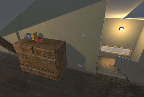 Attic Child's Bedroom View #3