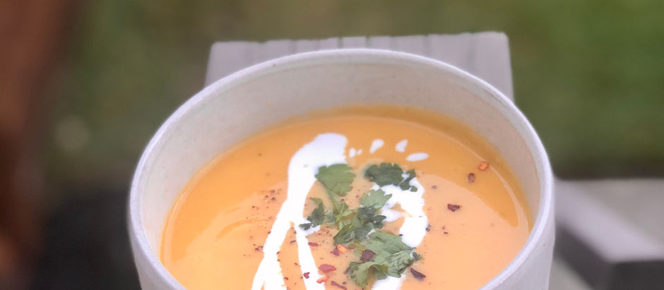 Creamy Thai Butternut Squash Soup