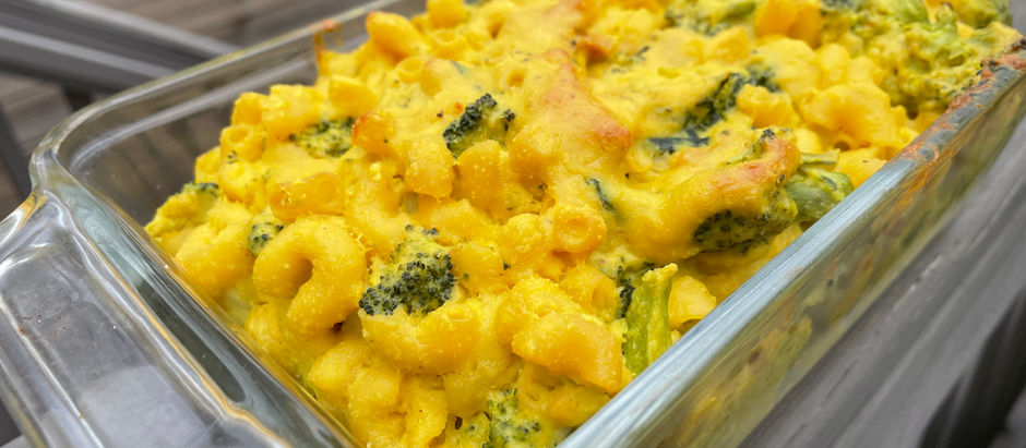 Creamy Vegan Mac 'N Cheese with Broccoli