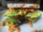 vegan chickpea salad sandwich